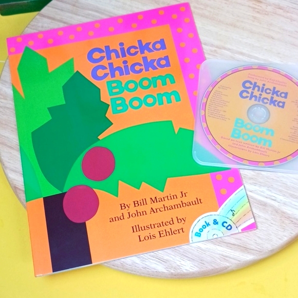 Other - Chicka Chicka Boom Boom Book and CD Set Children's Reading